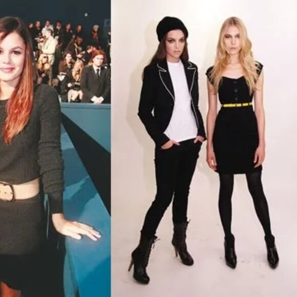 Edie Rose for DKNY Overdye Denim Pencil Dress - Sz Med - Picture 3 of 13